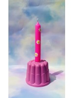 Candy Candles - Kandelaar - Kaarsenstandaard - Jelly Pudding - Pink