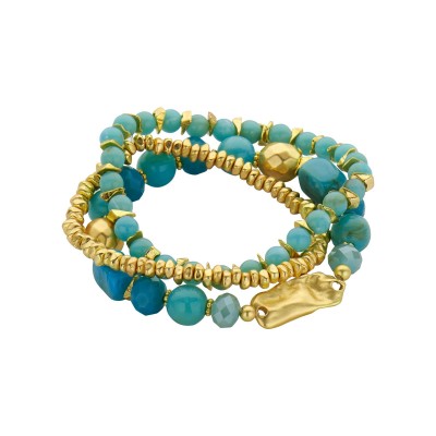Armbandenset - Armband - Biba - Voorjaar - Zomer - Mix03 - Turquoise