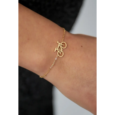 Armband - RVS - Fiets