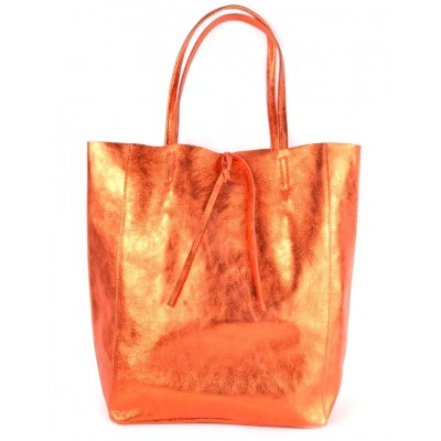 Shopper Metallic Lisa - Oranje